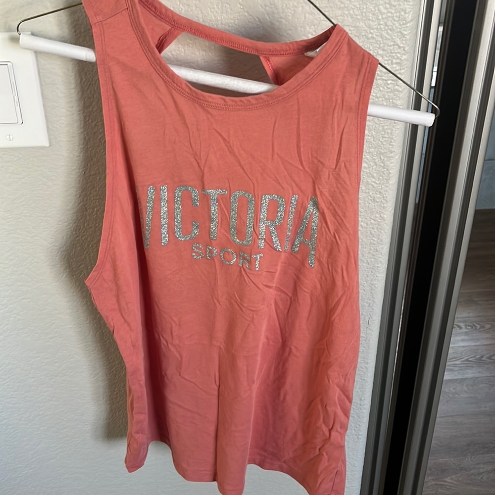 Victoria Sport open back tank top